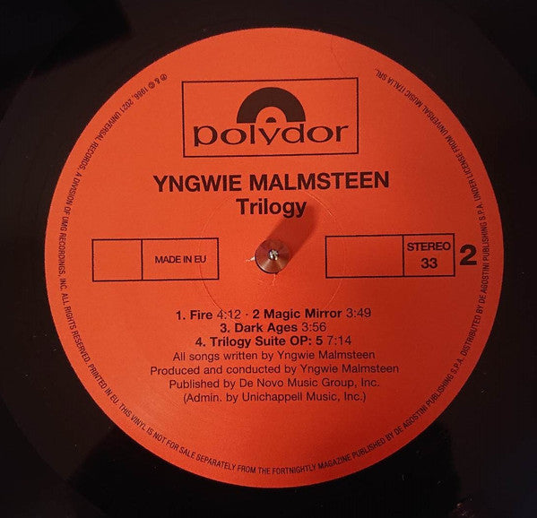 Trilogy (VINYL) | Mint (M) Near Mint (NM or M-) - METAL *SEALED*