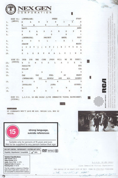 Bring Me The Horizon - L.I.V.E. In São Paulo (Live Immersive Visual Experiment)(CD) | Mint (M) Mint (M) - METAL *SEALED*