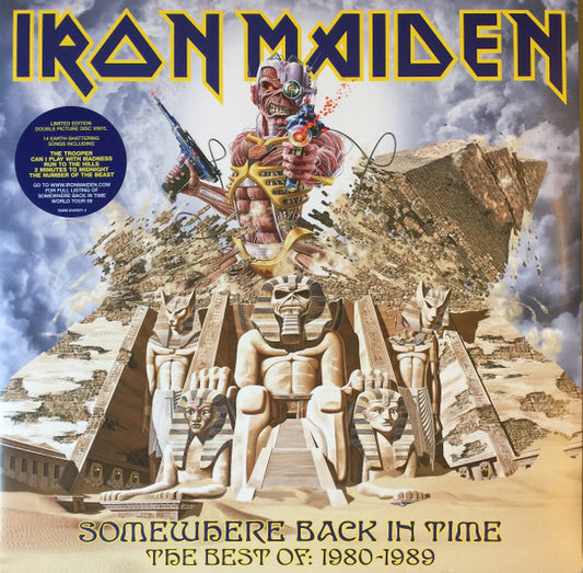 Somewhere Back In Time - The Best Of: 1980-1989 (2xVINYL) | Mint (M) Mint (M) - METAL *SEALED*