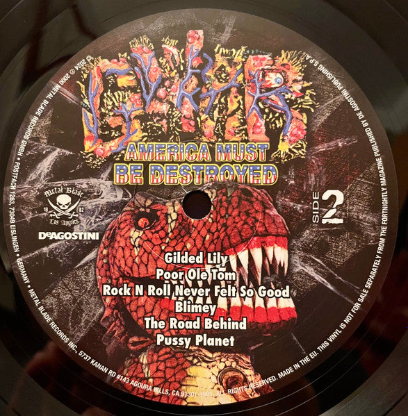America Must Be Destroyed (VINYL) | Mint (M) Mint (M) - METAL *SEALED*