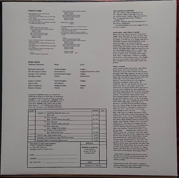 Darkness Descends (VINYL) | - METAL *SEALED*