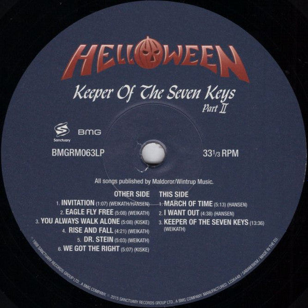 Keeper Of The Seven Keys (Part II) (*EUROPE PRESS* VINYL) | Mint (M) Mint (M) - METAL *SEALED*