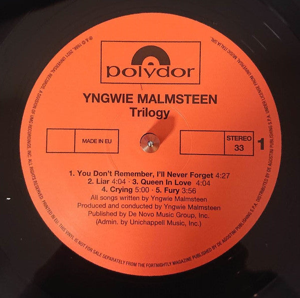 Trilogy (VINYL) | Mint (M) Near Mint (NM or M-) - METAL *SEALED*