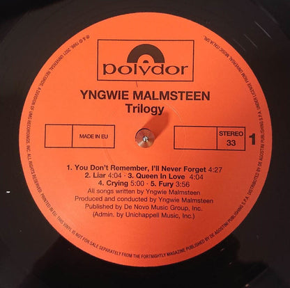 Trilogy (VINYL) | Mint (M) Near Mint (NM or M-) - METAL *SEALED*