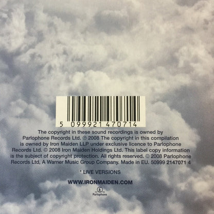 Somewhere Back In Time - The Best Of: 1980-1989 (2xVINYL) | Mint (M) Mint (M) - METAL *SEALED*