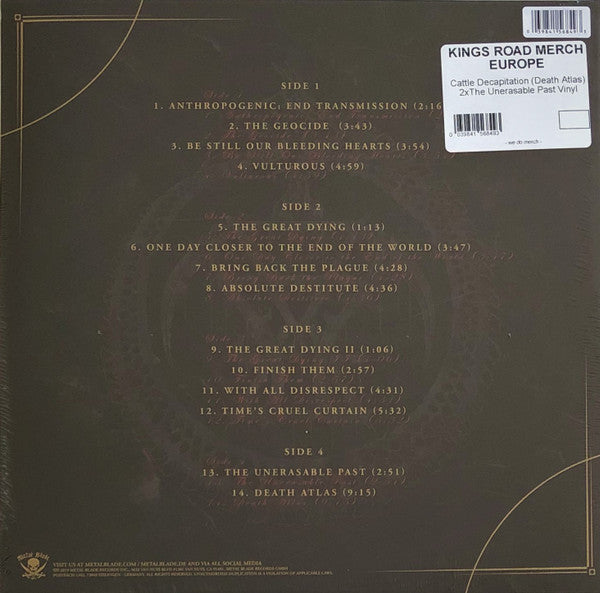Death Atlas (2XVINYL) | Mint (M) Mint (M) - METAL *SEALED*