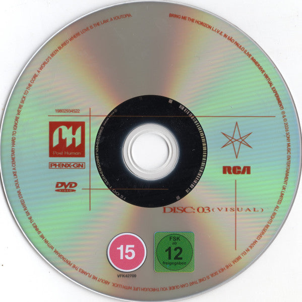 Bring Me The Horizon - L.I.V.E. In São Paulo (Live Immersive Visual Experiment)(CD) | Mint (M) Mint (M) - METAL *SEALED*