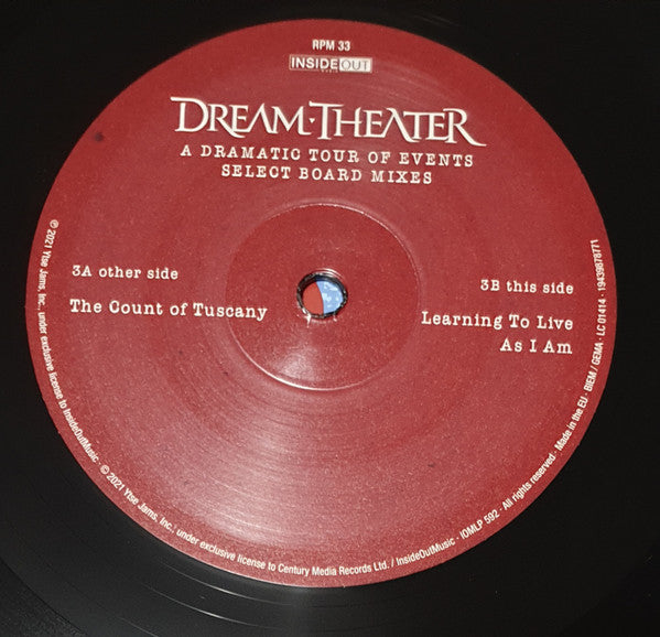 A Dramatic Tour Of Events - Select Board Mixes (3xVINYL+2xCD) | Mint (M) Mint (M) - METAL *SEALED*