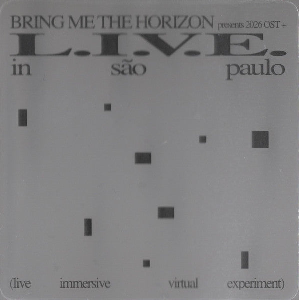 Bring Me The Horizon - L.I.V.E. In São Paulo (Live Immersive Visual Experiment)(CD) | Mint (M) Mint (M) - METAL *SEALED*