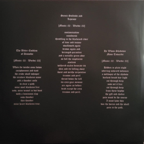 The Tenth Sub Level Of Suicide (2xVINYL) | Mint (M) Mint (M) - METAL *SEALED*