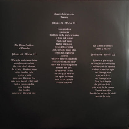 The Tenth Sub Level Of Suicide (2xVINYL) | Mint (M) Mint (M) - METAL *SEALED*