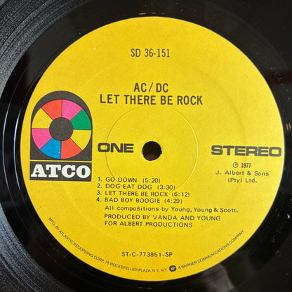 Let There Be Rock (VINYL) | Excellent+ (EX+) Very Good Plus (VG+) - METAL / USED *EXCELLENT+*