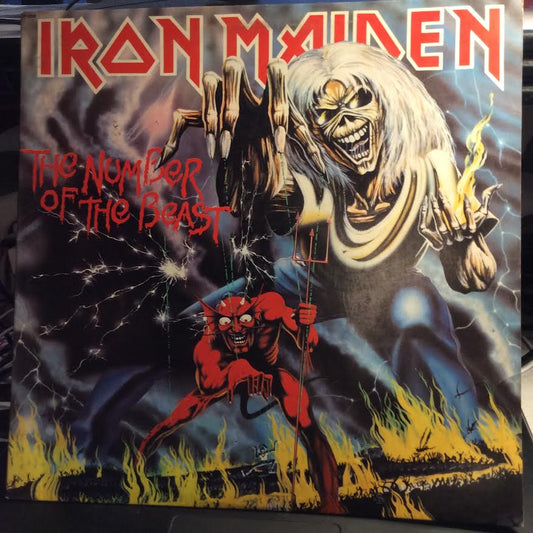 The Number Of The Beast (VINYL) | Excellent+ (EX+) Excellent+ (EX+) - METAL / USED *EXCELLENT+*