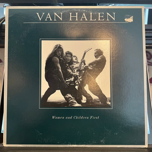 Van Halen Women And Children First LP Excellent (EX) Very Good Plus (VG+)