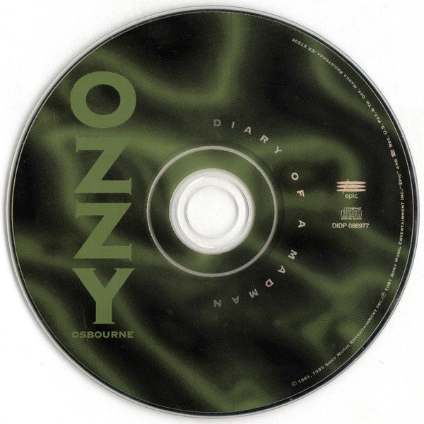 Diary Of A Madman (CD) | Excellent+ (EX+) Excellent+ (EX+) - METAL / USED *EXCELLENT+*