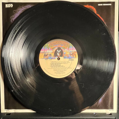Kiss - Gene Simmons *GOLDISC/POSTER* | Excellent (EX) Very Good Plus (VG+) - METAL / USED *EXCELLENT+*
