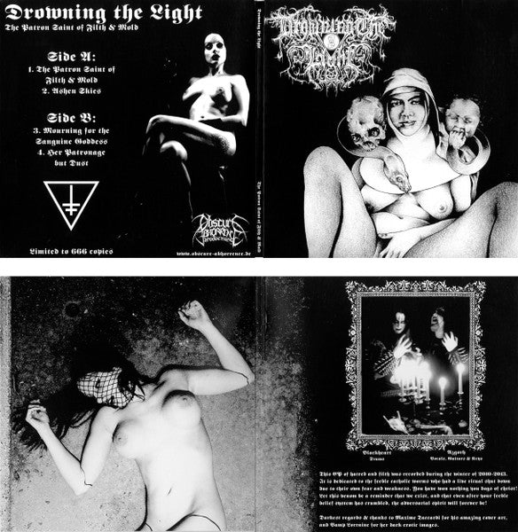 The Patron Saint Of Filth & Mold (7") | Excellent+ (EX+) Near Mint (NM) - METAL / USED *EXCELLENT+*