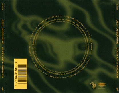 Diary Of A Madman (CD) | Excellent+ (EX+) Excellent+ (EX+) - METAL / USED *EXCELLENT+*