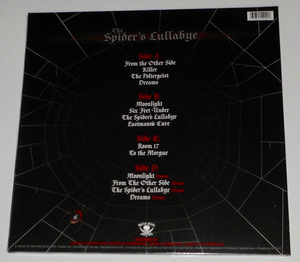King Diamond - The Spider's Lullabye (RED VINYL 2xLP METAL BLADE 3984-15404-1 2017) | Excellent+ (EX+) Near Mint (NM) - METAL / USED *EXCELLENT+/COLOR*