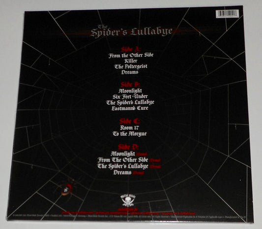 King Diamond - The Spider's Lullabye (RED VINYL 2xLP METAL BLADE 3984-15404-1 2017) | Excellent+ (EX+) Near Mint (NM) - METAL / USED *EXCELLENT+/COLOR*
