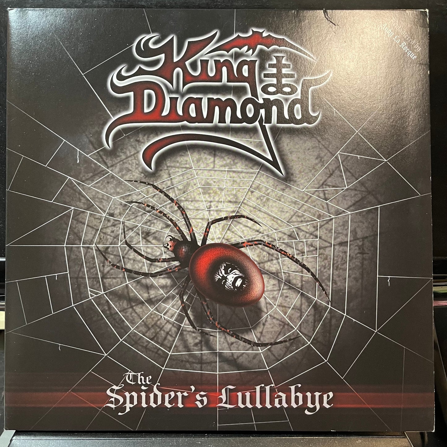 King Diamond - The Spider's Lullabye (POSTER / RED VINYL 2xLP METAL BLADE 3984-15404-1 2017) | USED Excellent (EX) Near Mint (NM) - METAL / USED *EXCELLENT*