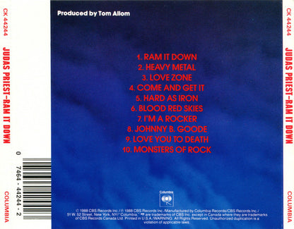 Ram It Down (CD) | Excellent (EX) Near Mint (NM or M-) - METAL / USED *EXCELLENT*