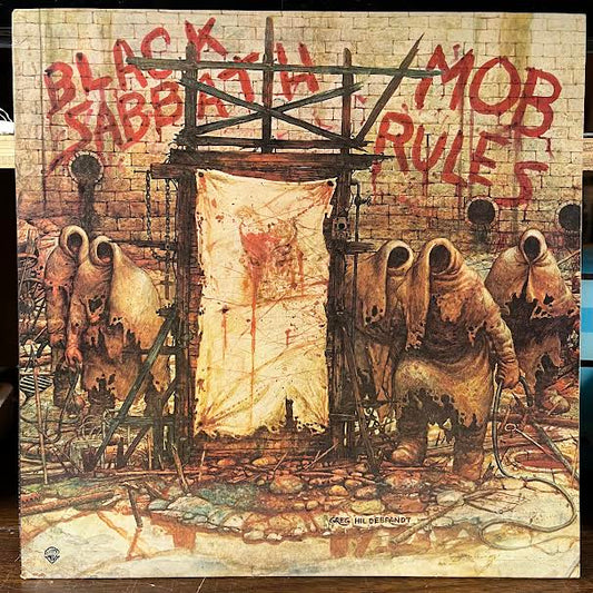 Mob Rules (VINYL) | Excellent (EX) Near Mint (NM or M-) - METAL / USED *EXCELLENT*