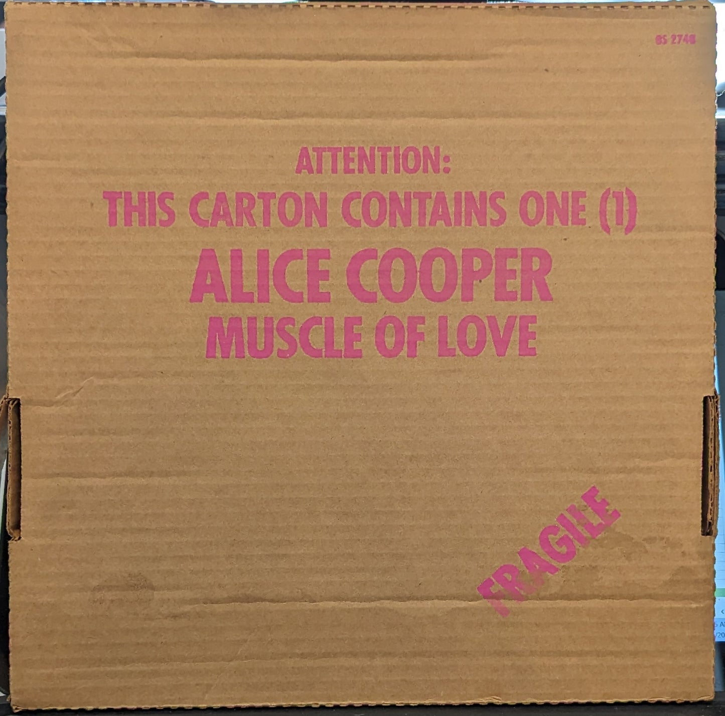 Alice Cooper - Muscle Of Love *PITMAN* | Excellent (EX) Excellent (EX) - METAL / USED *EXCELLENT*