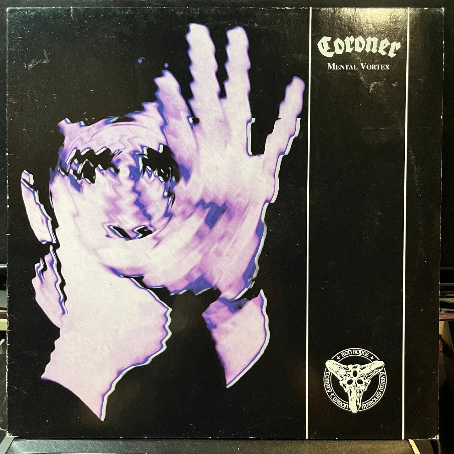 Coroner - Mental Vortex (VINYL LP) | USED - METAL / USED *EXCELLENT*