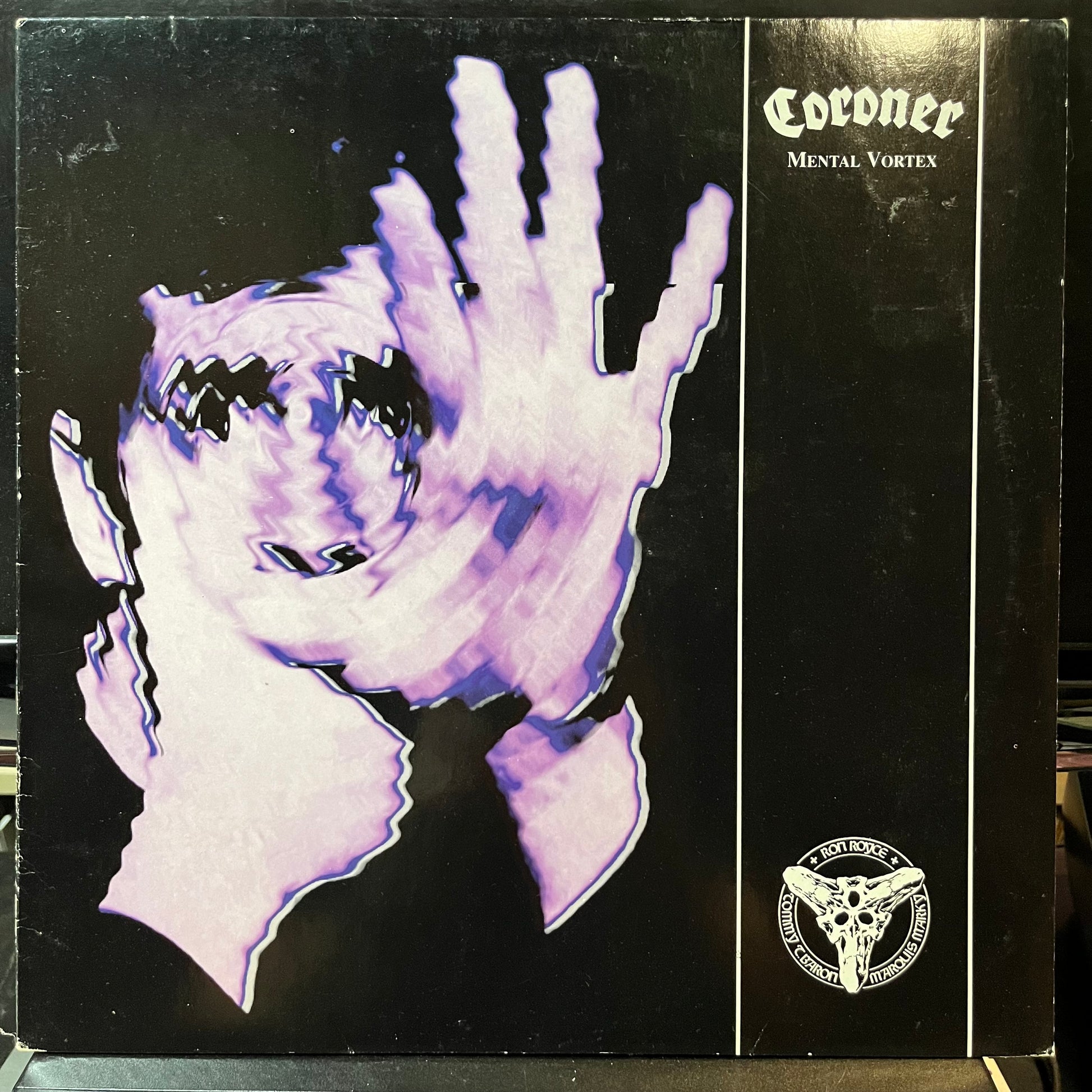 Coroner - Mental Vortex (VINYL LP) | USED - METAL / USED *EXCELLENT*