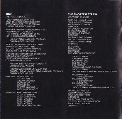 ...And Justice For All (CD) | Excellent (EX) Near Mint (NM or M-) - METAL / USED *EXCELLENT*