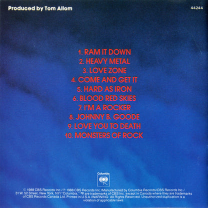 Ram It Down (CD) | Excellent (EX) Near Mint (NM or M-) - METAL / USED *EXCELLENT*