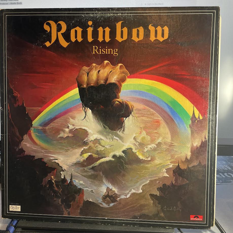 Rising (VINYL) | Excellent (EX) Very Good Plus (VG+) - METAL / USED *EXCELLENT*