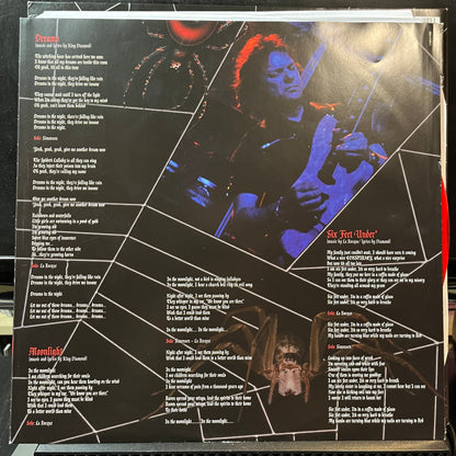 King Diamond - The Spider's Lullabye (POSTER / RED VINYL 2xLP METAL BLADE 3984-15404-1 2017) | USED Excellent (EX) Near Mint (NM) - METAL / USED *EXCELLENT*