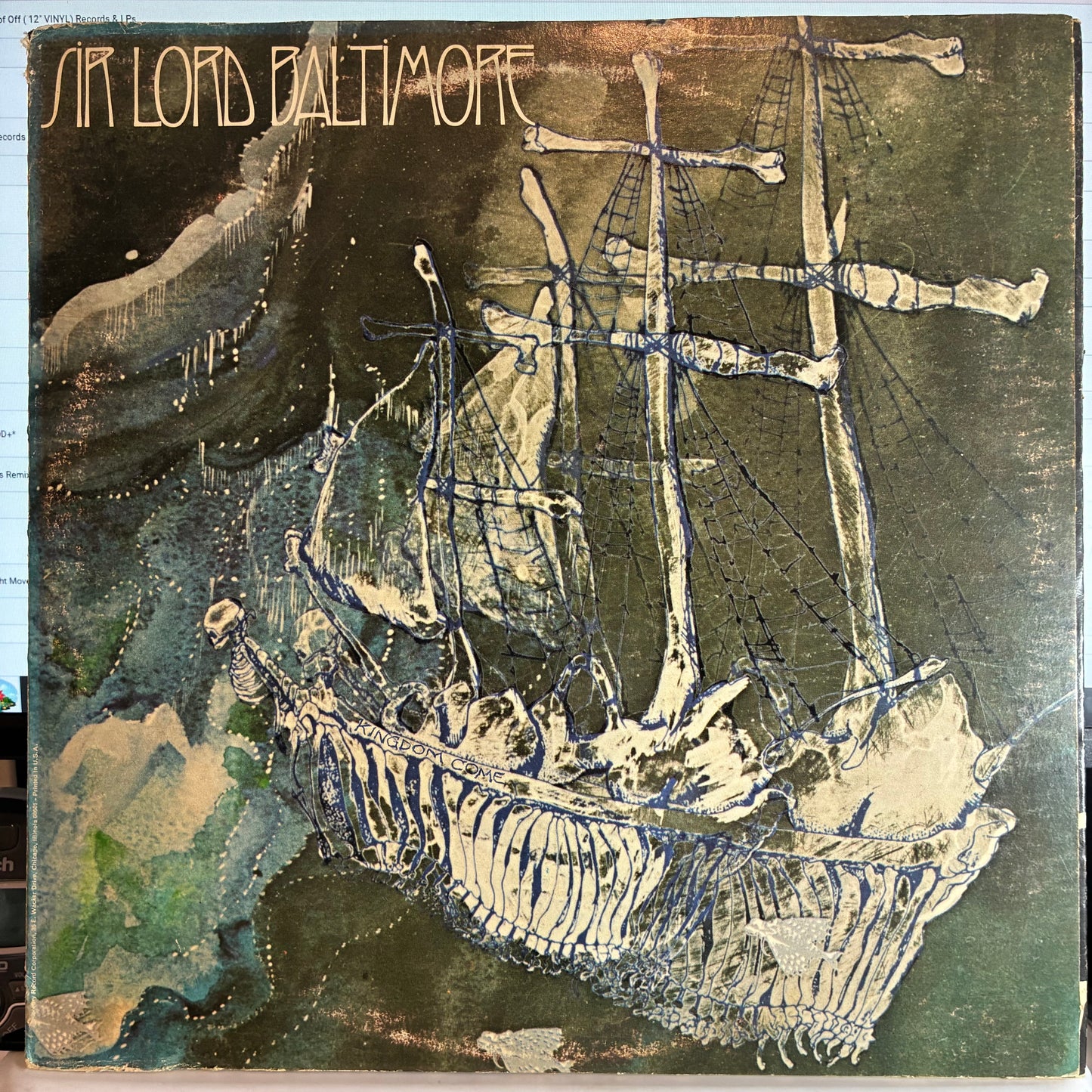 Sir Lord Baltimore - Kingdom Come (VINYL) | Excellent (EX) Excellent (EX) - METAL / USED *EXCELLENT*