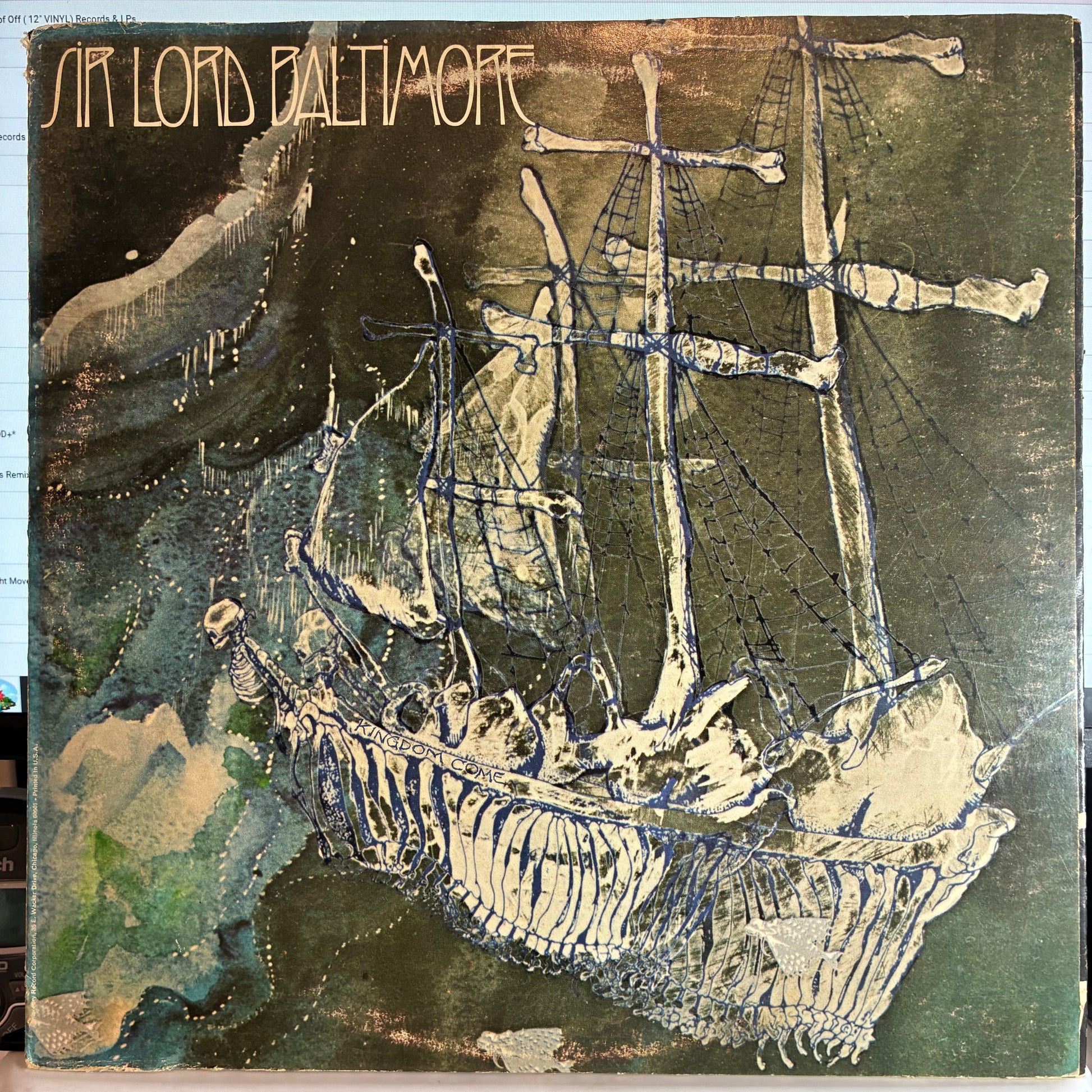 Sir Lord Baltimore - Kingdom Come (VINYL) | Excellent (EX) Excellent (EX) - METAL / USED *EXCELLENT*