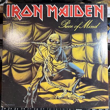 Piece Of Mind (VINYL) | Excellent (EX) Excellent+ (EX+) - METAL / USED *EXCELLENT*