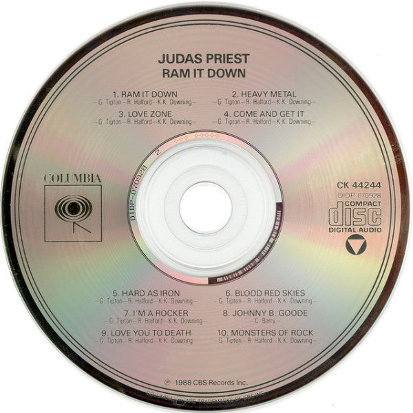 Ram It Down (CD) | Excellent (EX) Near Mint (NM or M-) - METAL / USED *EXCELLENT*