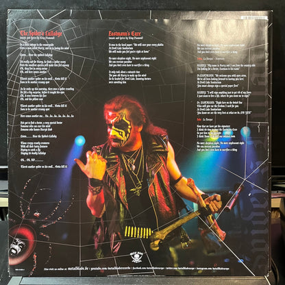 King Diamond - The Spider's Lullabye (POSTER / RED VINYL 2xLP METAL BLADE 3984-15404-1 2017) | USED Excellent (EX) Near Mint (NM) - METAL / USED *EXCELLENT*