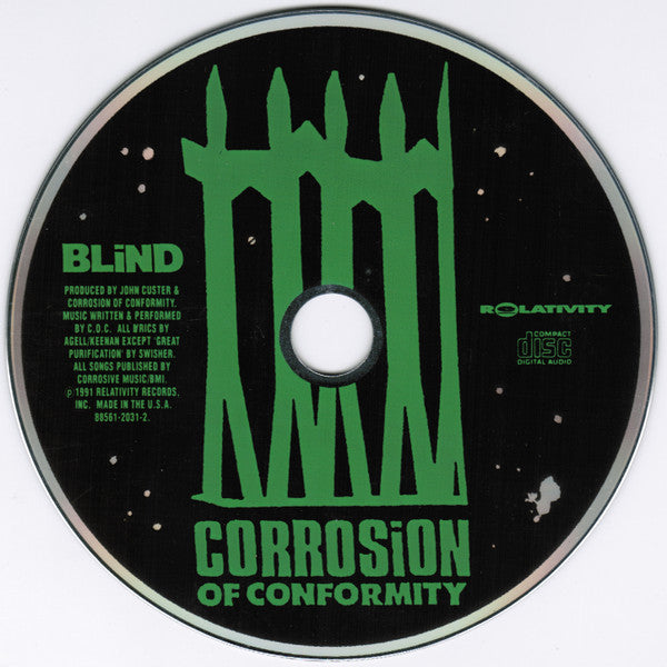 Blind (CD) | Excellent (EX) Near Mint (NM or M-) - METAL / USED *EXCELLENT*