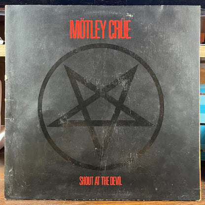 Shout At The Devil (VINYL) | Excellent (EX) Very Good (VG) - METAL / USED *EXCELLENT*
