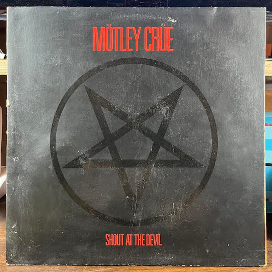 Shout At The Devil (VINYL) | Excellent (EX) Very Good (VG) - METAL / USED *EXCELLENT*