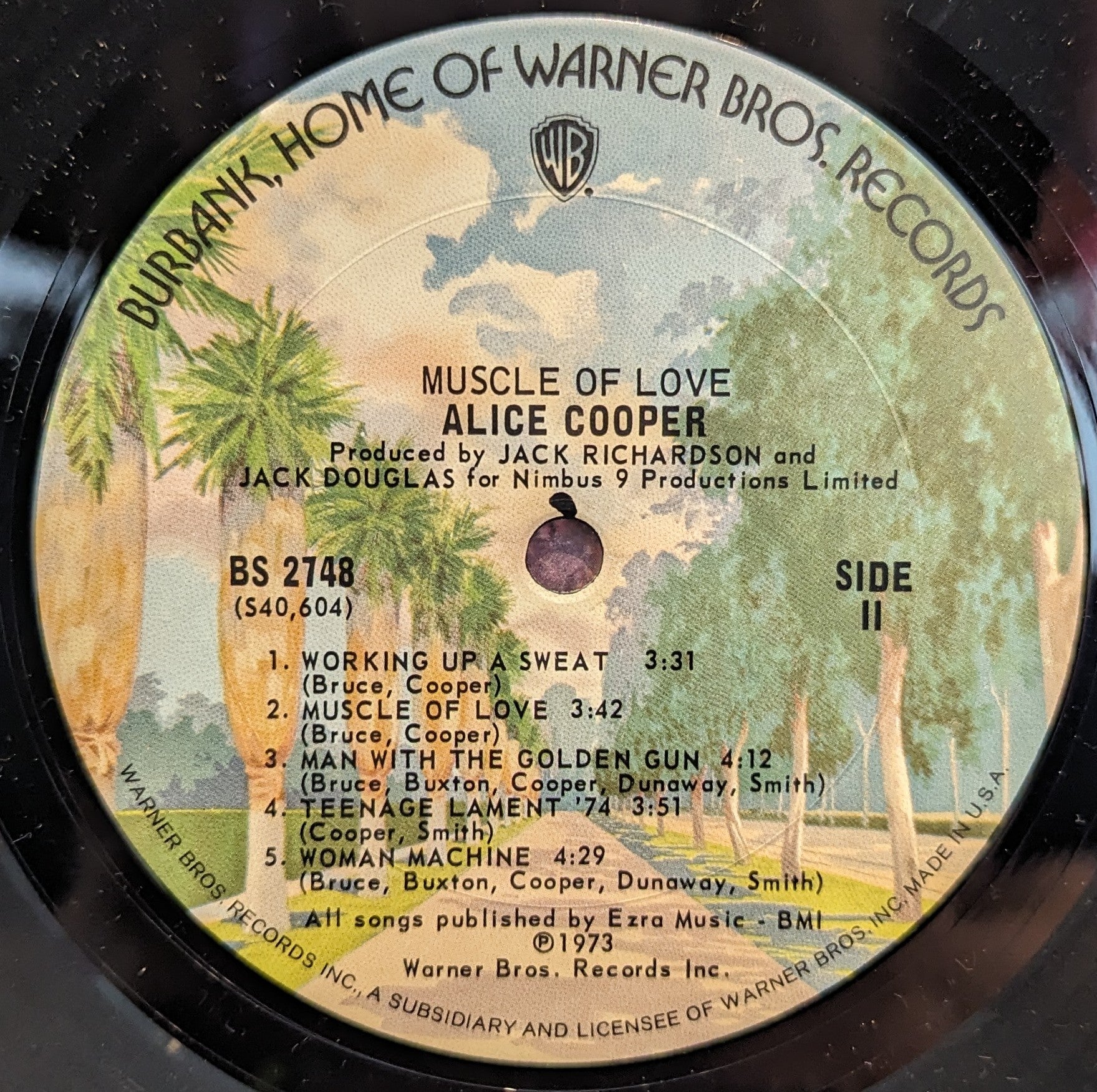 Alice Cooper - Muscle Of Love *PITMAN* | Excellent (EX) Excellent (EX) - METAL / USED *EXCELLENT*
