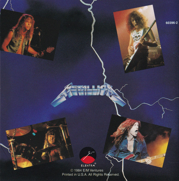 Ride The Lightning (CD) | Excellent (EX) Near Mint (NM or M-) - METAL / USED *EXCELLENT*