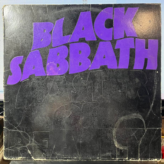 Master Of Reality (VINYL) | Good Plus (G+) Very Good (VG) - METAL / USED *GOOD+*