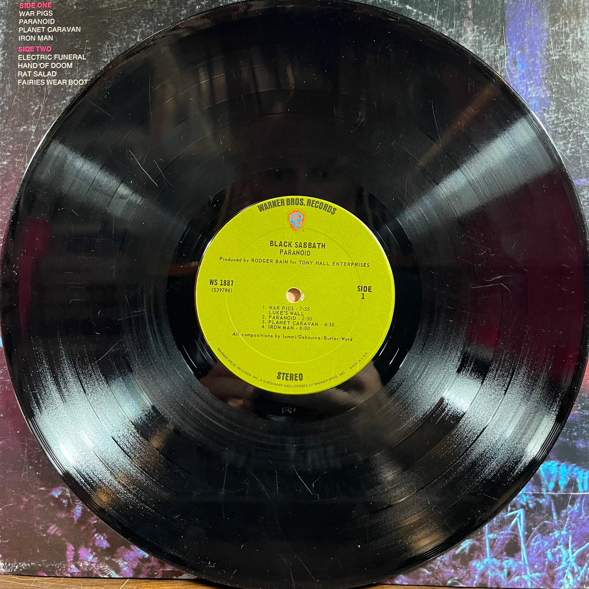 Paranoid (VINYL) | Good (G) Very Good (VG) - METAL / USED *GOOD*