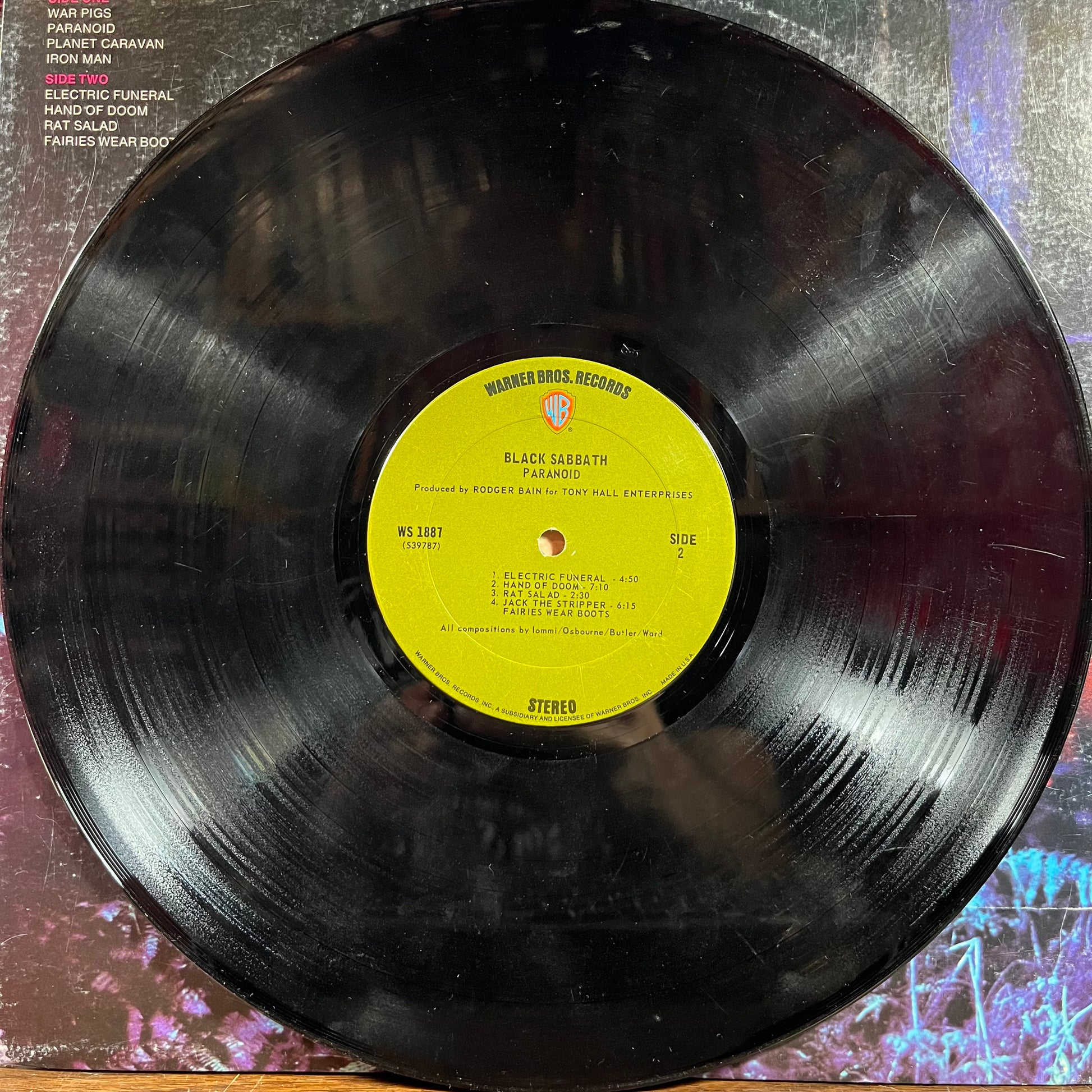 Paranoid (VINYL) | Good (G) Very Good (VG) - METAL / USED *GOOD*