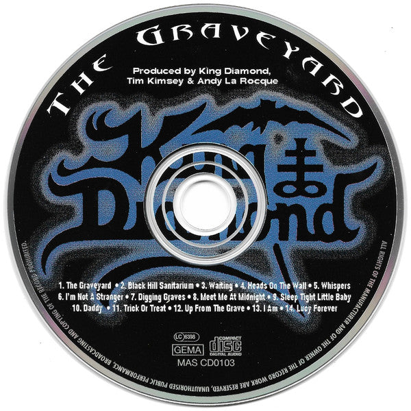 King Diamond - The Graveyard (VINYL 2xLP METAL BLADE 3984-15405-1 2017) | - METAL / USED *MINT*