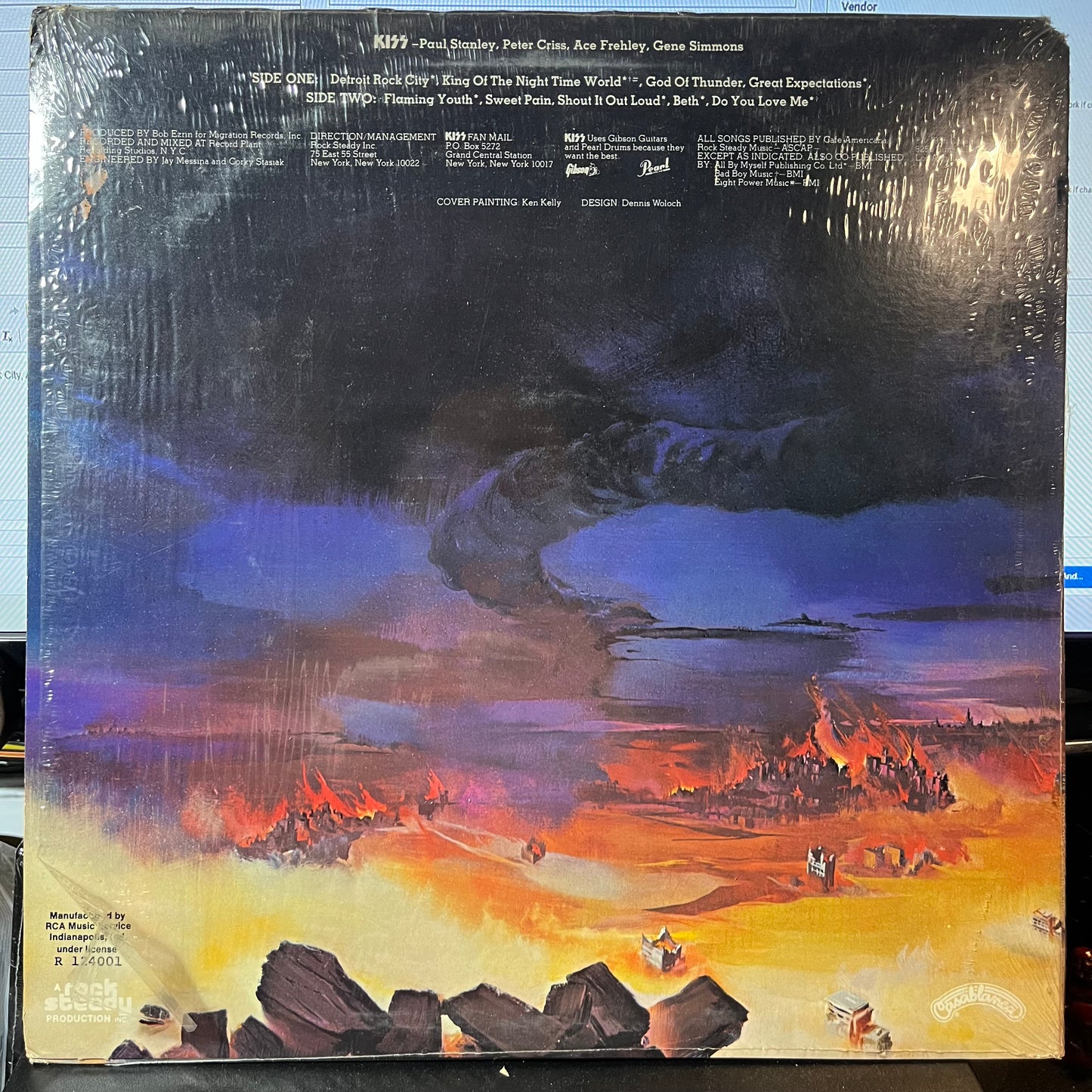 Destroyer (VINYL) | Near Mint- (NM-) Excellent+ (EX+) - METAL / USED *NEAR MINT-*