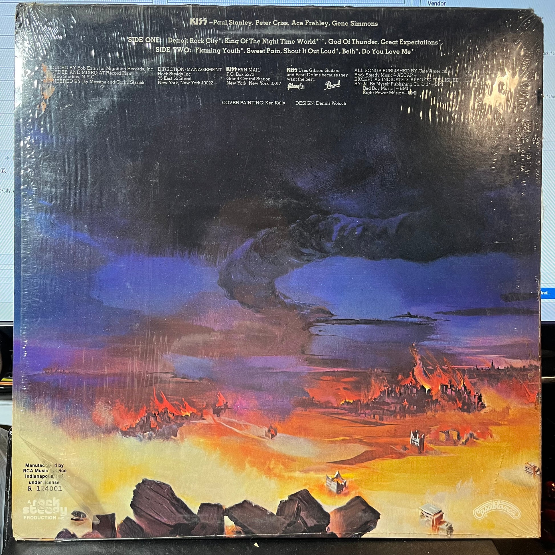 Destroyer (VINYL) | Near Mint- (NM-) Excellent+ (EX+) - METAL / USED *NEAR MINT-*